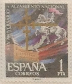 1 peseta 1961