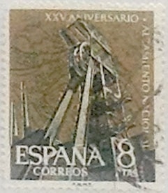 8 pesetas 1961