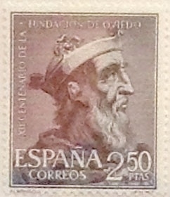 2,50 pesetas 1961