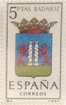 5 pesetas 1962