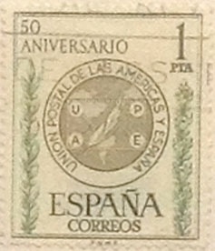 1 peseta 1962