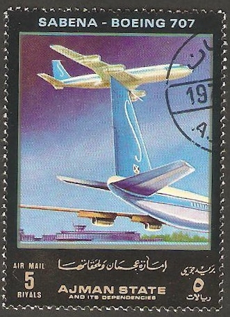 Ajman - Sabena, Boeing 707