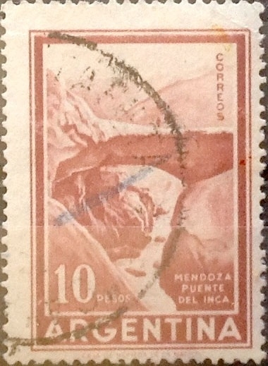 Intercambio 0,20 usd 10 pesos 1960