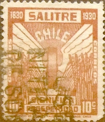 Intercambio 0,30 usd 10 cents. 1930