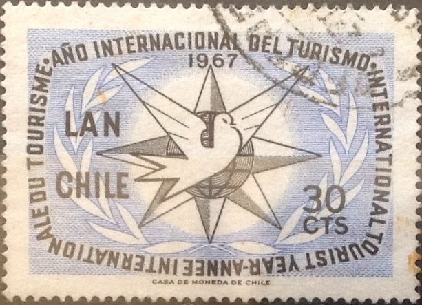 Intercambio 0,20 usd 30 cents. 1967