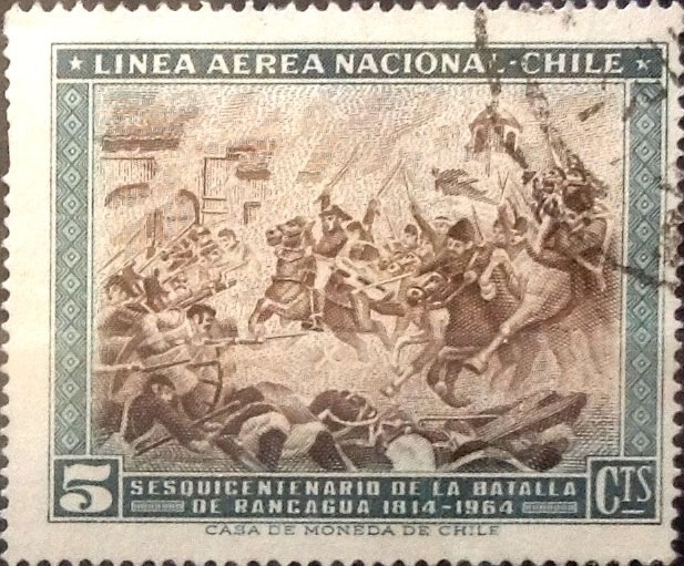 Intercambio 0,20 usd 5 cents. 1965