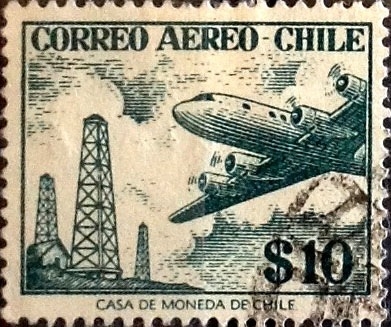 Intercambio 0,20 usd 10 pesos 1957