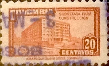 Intercambio 0,25 usd 20 cents. 1946