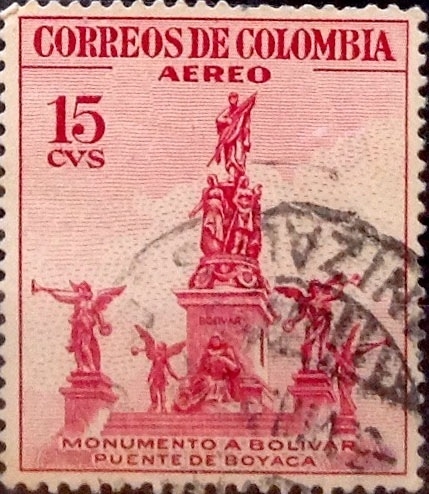 Intercambio 0,20 usd 15 cents. 1954