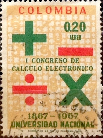 Intercambio 0,20 usd 20 cents. 1968