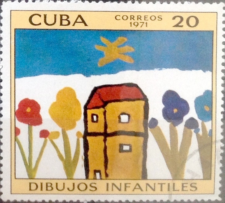 Intercambio 0,40 usd 20 cents. 1971