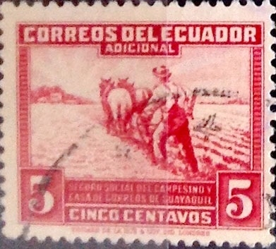 Intercambio 0,20 usd 5 cents. 1940