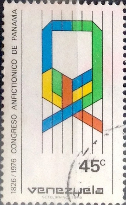 Intercambio 0,20 usd 45 cents. 1976