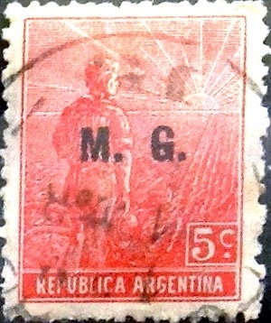 Intercambio 0,20 usd 5 cents. 1912