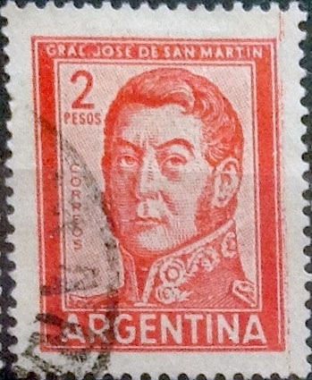 Intercambio 0,20 usd 2 pesos 1961