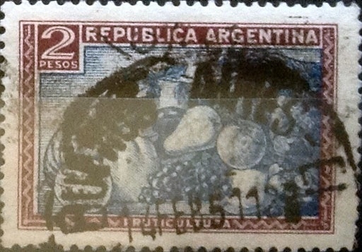 Intercambio 0,20 usd 2 pesos 1936