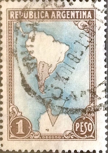 Intercambio 0,20 usd 1 pesos 1951