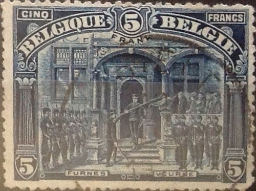Intercambio 1,25 usd 5 francos 1919