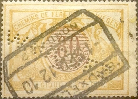 Intercambio 0,20 usd 80 cents. 1902