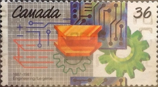 Intercambio 0,20 usd 36 cents. 1987