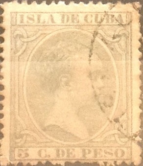 Intercambio 0,60 usd 5 cents. 1890