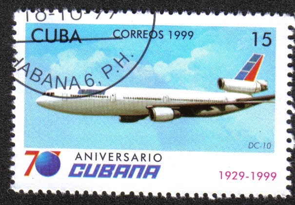 70 Aniversario de Cubana