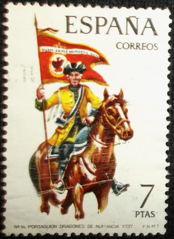 Portaguión Dragones de Numancia 1737