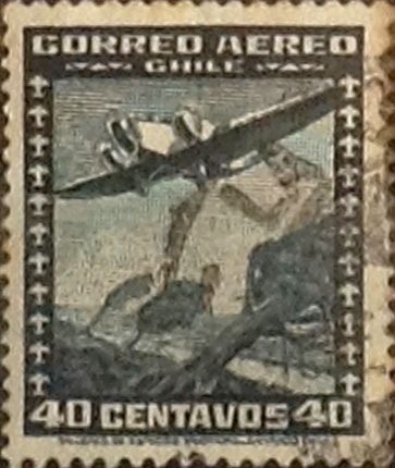 Intercambio 0,20  usd  40 cents. 1938