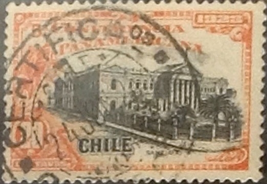 Intercambio 0,25  usd  20 cents. 1923