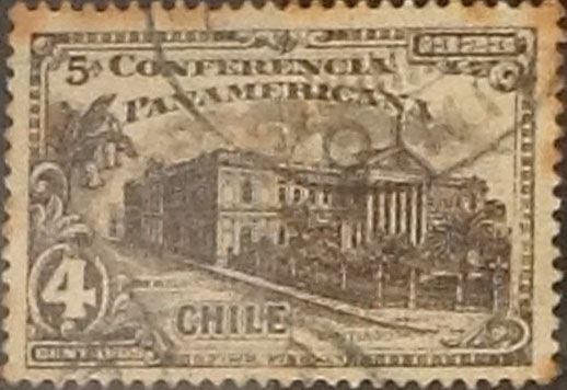 Intercambio 0,20  usd  4 cents. 1923