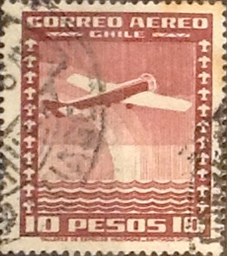 Intercambio 0,20  usd  10 pesos 1934