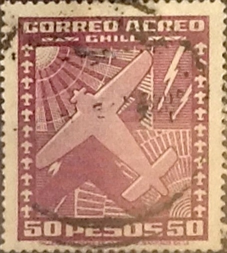 Intercambio 0,60  usd  50 pesos 1934