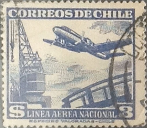 Intercambio 0,20  usd 3 peso 1950