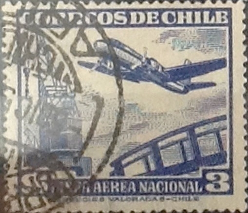 Intercambio 0,20  usd 3 peso 1950