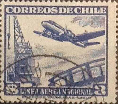 Intercambio 0,20  usd 3 peso 1950