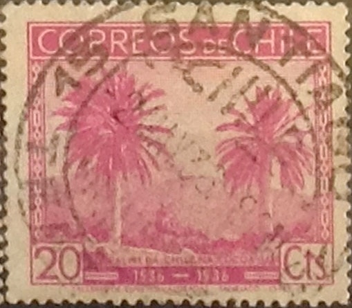 Intercambio 0,25 usd 20 cents. 1936