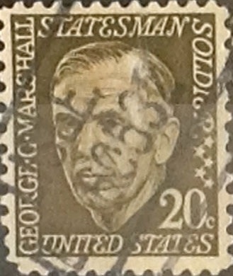 Intercambio 0,20 usd 20 cents. 1967