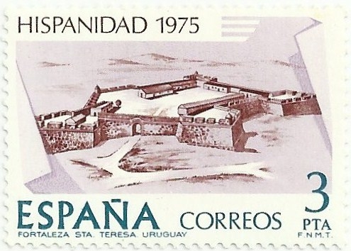 HISPANIDAD 1975. FORTALEZA DE SANTA TERESA (URUGUAY). EDIFIL 2295