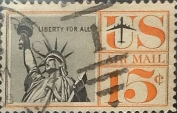 Intercambio 0,20 usd 15 cents. 1959