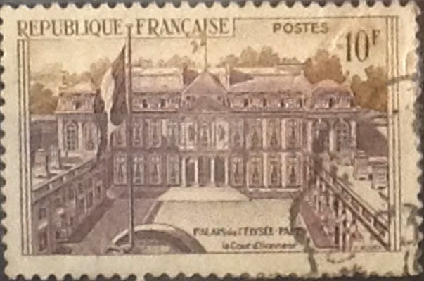 Intercambio 0,20 usd 10 francos  1957