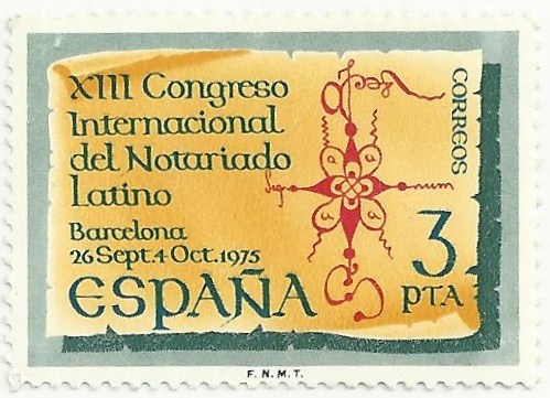 13º CONGRESO INTERNACIONAL DEL NOTARIADO LATINO. EDIFIL 2283