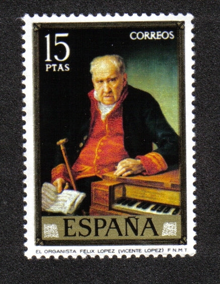 El Organista Felíx López (Vicente López Portaña)