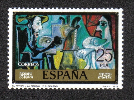 El Pintor y La Modelo (Pablo Ruis Picasso)