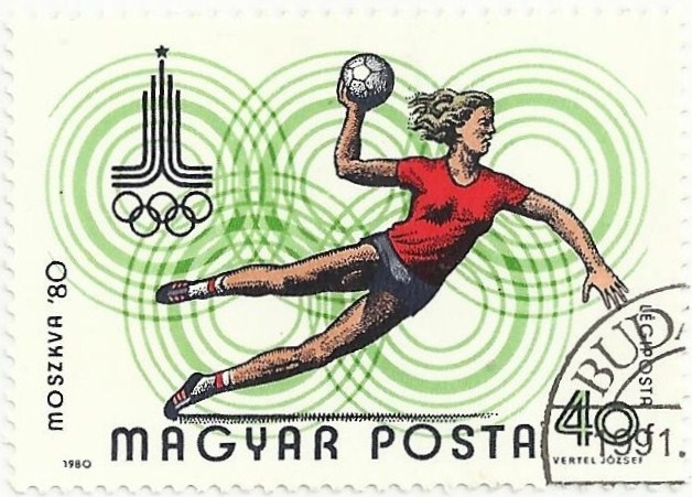 JUEGOS OLÍMPICOS MOSCÚ´80. BALONMANO FEMENINO. YVERT HU PA429