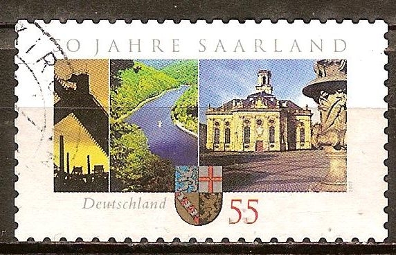  50 años Estado de Saarland.