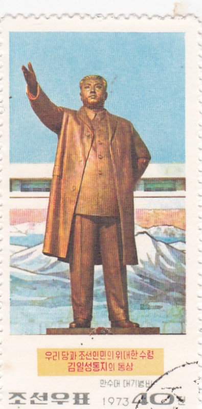 estatua de Kim jong-un