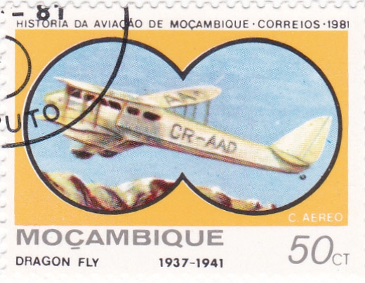 DRAGON FLY- historia de la aviación de Mozambique