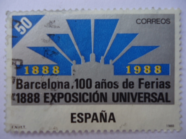 Barcelona. 100 años de Ferias 1888-1988-. Exposición Universal