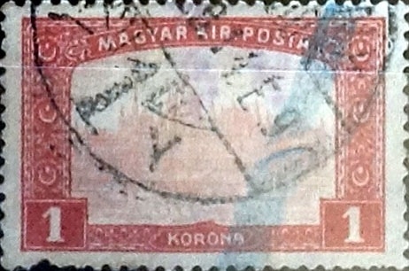 Intercambio 0,20 usd 1 korona 1916