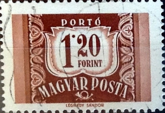 Intercambio 0,20 usd 1,20 ft.1958